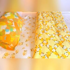 Vintage Single /Twin 3pc Bedding Set